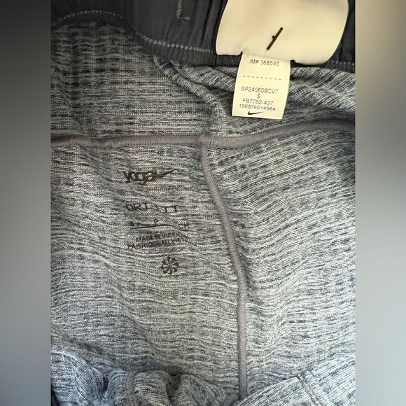 Nike Yoga Jogger Pants Training Dri-FIT Blue - Picture 8 of 8